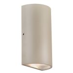 Nordlux Rold Wall Light Metal Brown Up & Down 10.5W 350lm - 830 Warm White