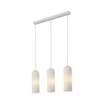 Nordlux Miella 3-Rail Pendant Glass White | Suitable for 3x E27