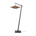 Good&Mojo Floor Lamp Bali Bamboo Black | Suitable for 1x E27 