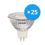 Multipack 25x Noxion LED Spot GU5.3 MR16 4.4W 345lm 12V 36D - 827 Extra Warm White | Dimmable - Replaces 35W