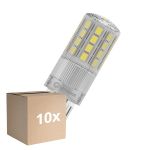 Multipack 10x Ledvance LED Pin G9 Clear 4.5W 600lm - 840 Cool White | Replaces 48W