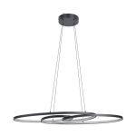 Eglo Pendant Gianella Steel Black 38W 4400lm - 830 Warm White | Dimmable