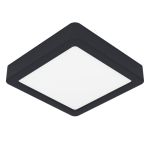 Eglo Ceiling Light Fueva 6 Plastic Black 7W 1100lm - 827-840-865 CCT