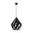 Eglo Pendant Carlton 5 Steel Black | IP20 - Suitable for 1x E27 