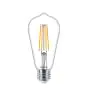 Philips MASTER Value LED Bulb E27 Edison Filament Clear 5.9W 806lm - 927 Extra Warm White | Best Colour Rendering - Replaces 60W
