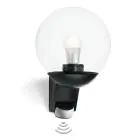 Steinel Wall Light Outdoor L 585 Black | E27 Max 60W - Motion and Light Sensor 