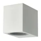 D'Lite Wall Light Vrebos Aluminium White | IP56 - Suitable For 1x GU10 