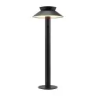 Nordlux Solar Garden Light Justina Metal Black 5W 400lm - 830 Warm White | Motion And Light Sensor