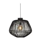 Good&Mojo Pendant Madagascar Rattan Black | Suitable for 1x E27 