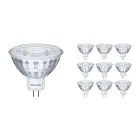 Multipack 10x Philips Corepro LED Spot GU5.3 MR16 2.9W 230lm 36D - 827 Extra Warm White | Replaces 20W
